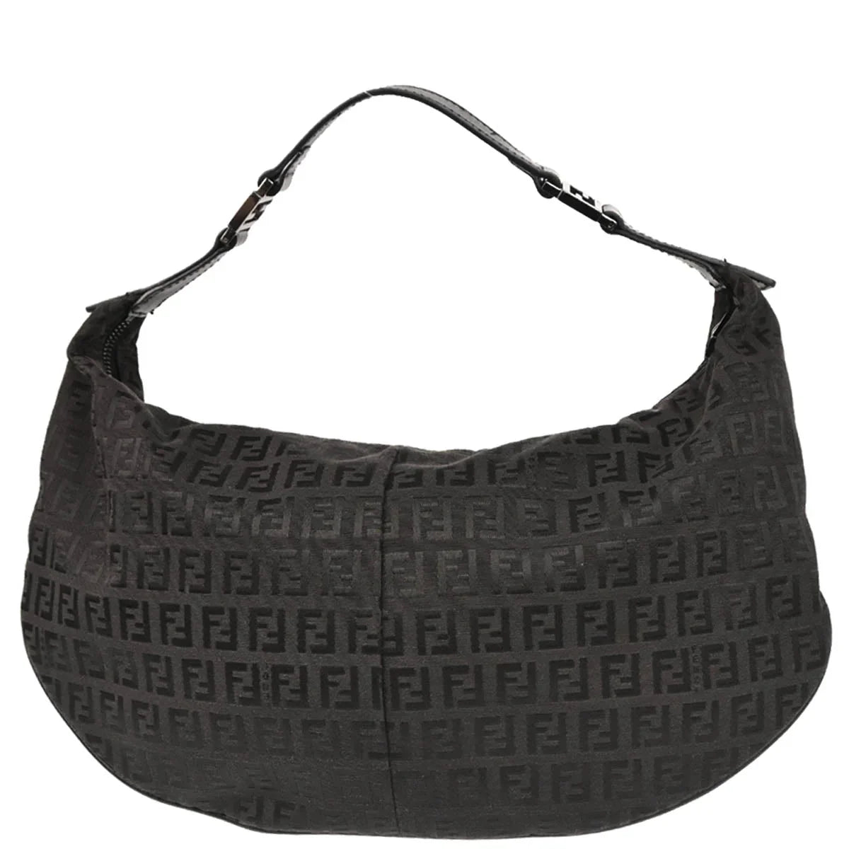 Fendi 2004 Black Zucchino Handbag