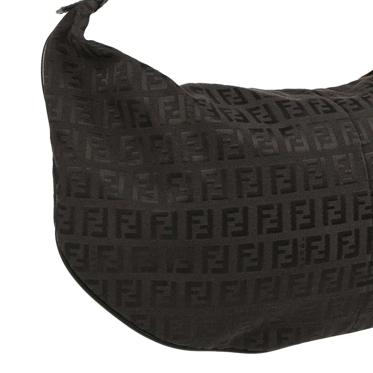 Fendi 2004 Black Zucchino Handbag