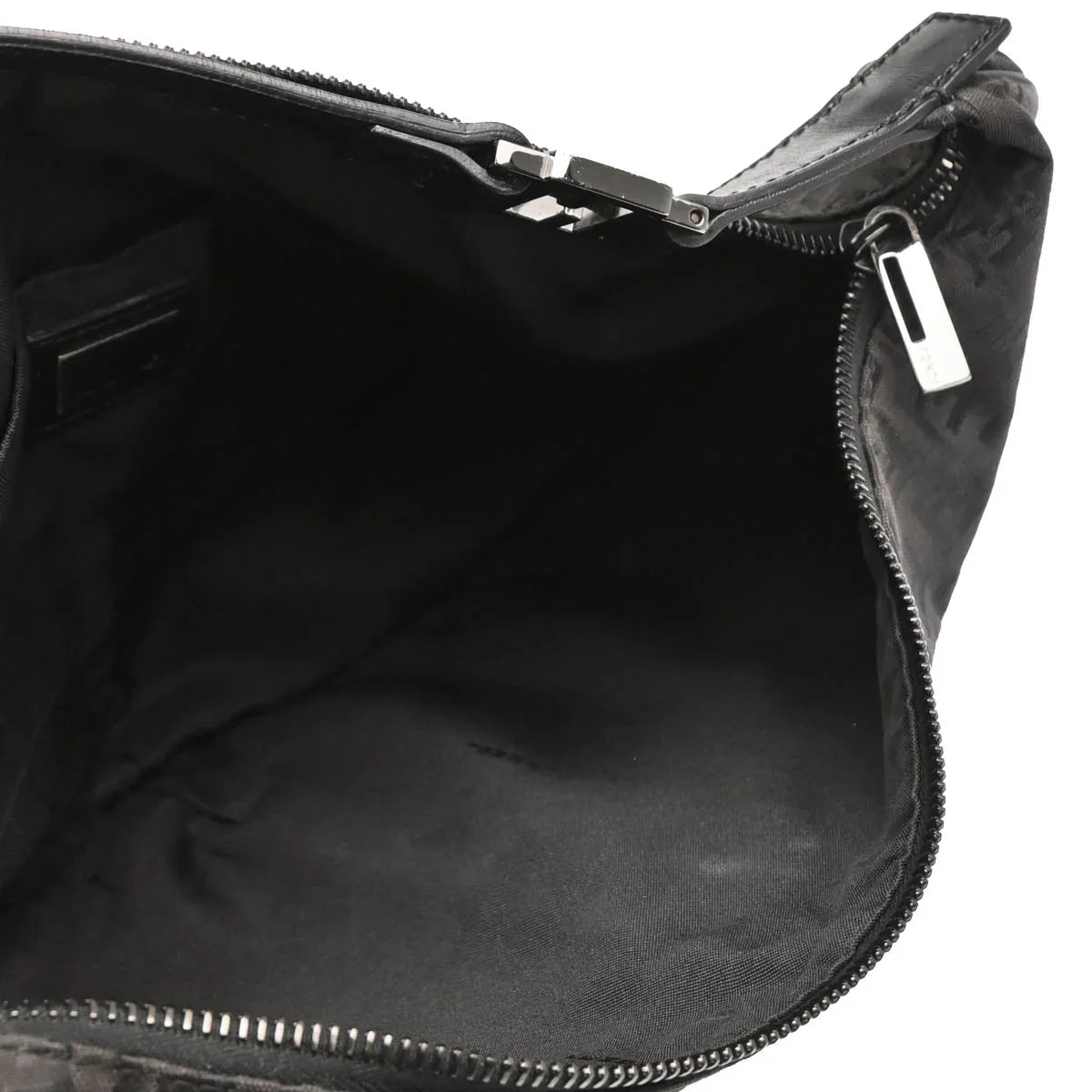 Fendi 2004 Black Zucchino Handbag