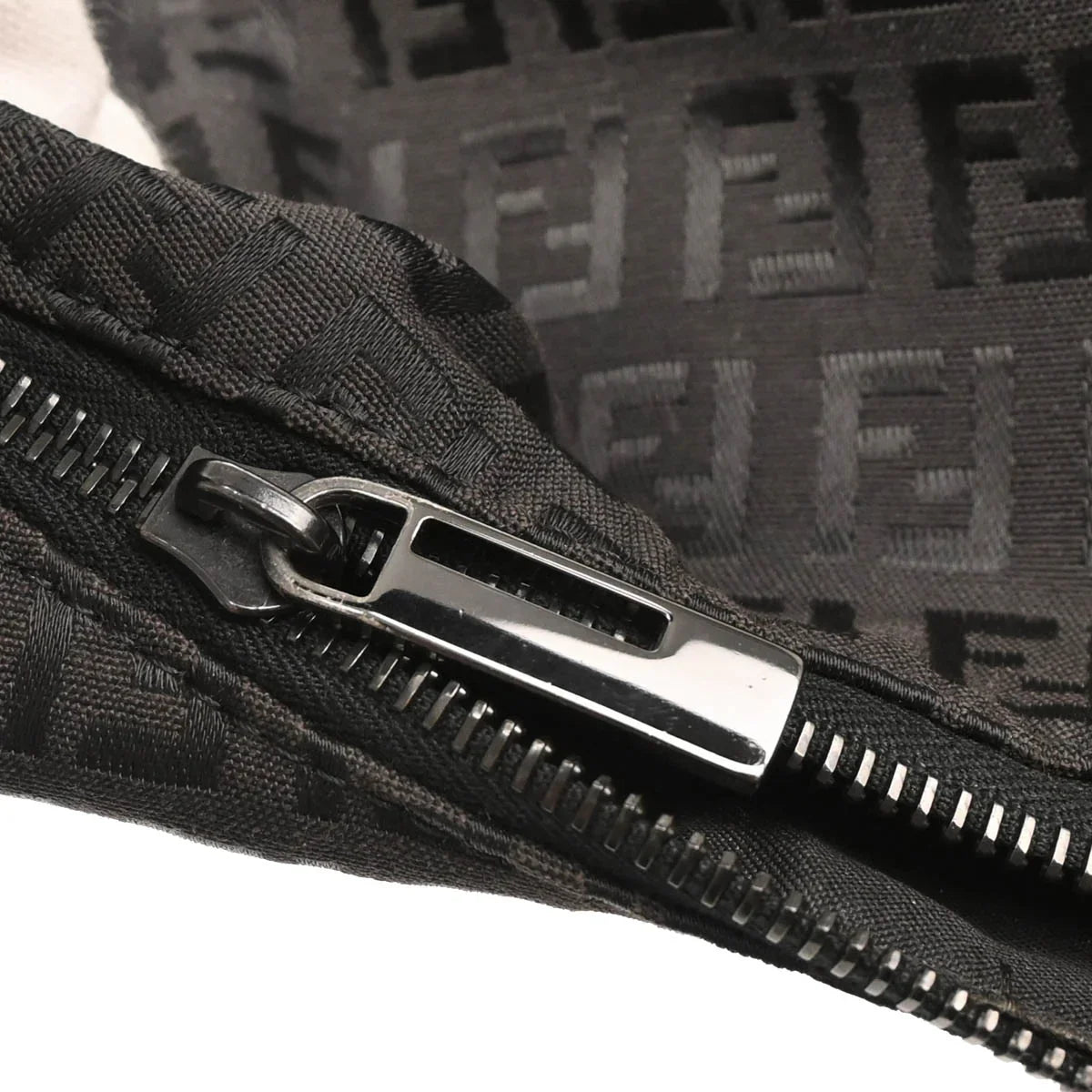 Fendi 2004 Black Zucchino Handbag