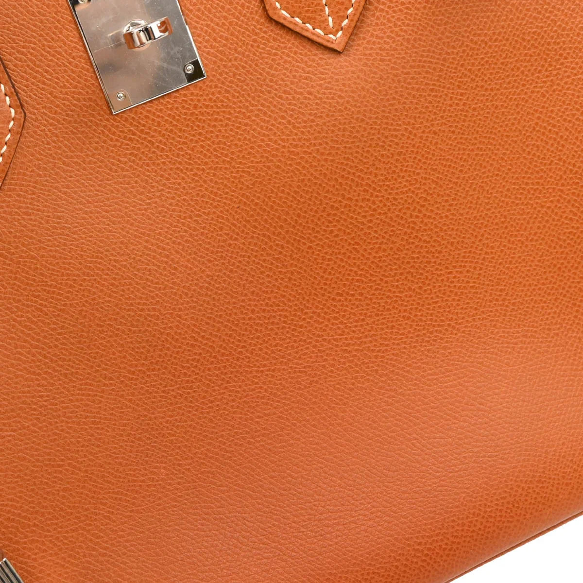 Hermes 2005 Cognac Epsom Birkin 30 Handbag