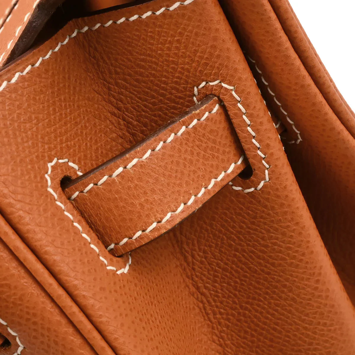 Hermes 2005 Cognac Epsom Birkin 30 Handbag