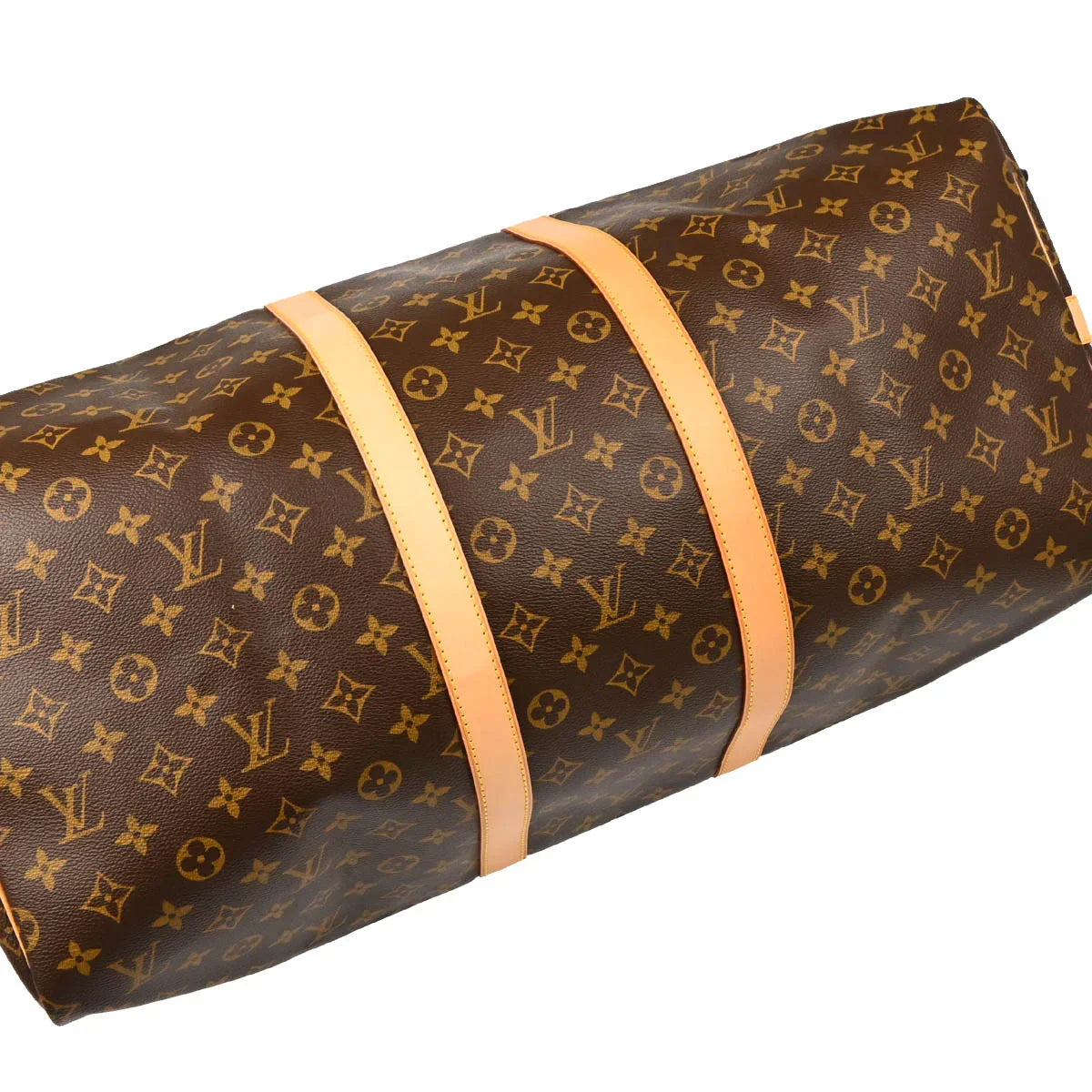 Louis Vuitton 2004 Monogram Keepall Bandouliere 55 Duffle Bag M41414