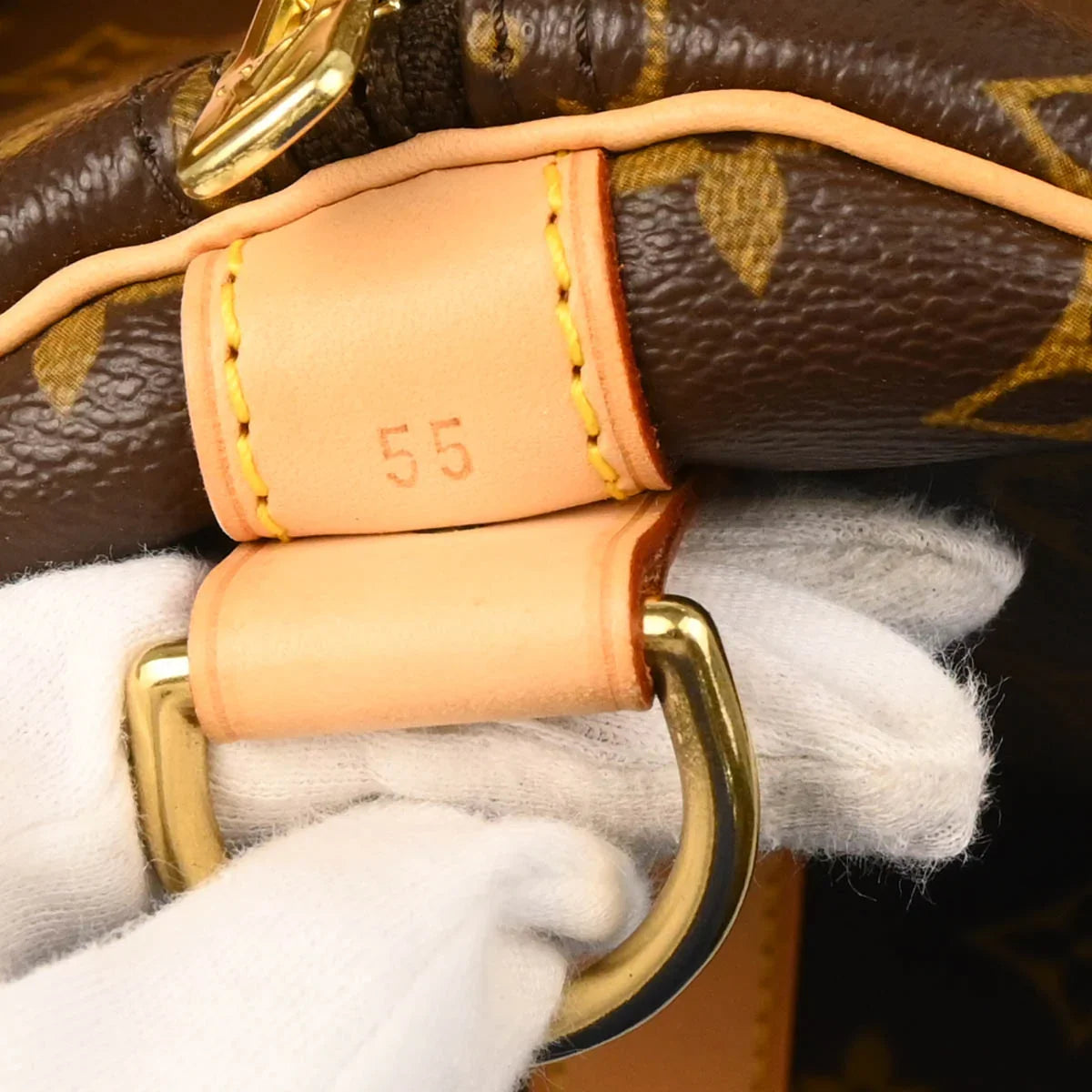 Louis Vuitton 2004 Monogram Keepall Bandouliere 55 Duffle Bag M41414