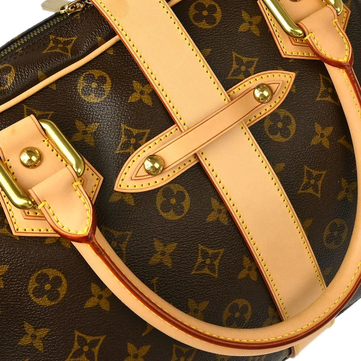 Louis Vuitton 2006 Monogram Manhattan GM Handbag M40025