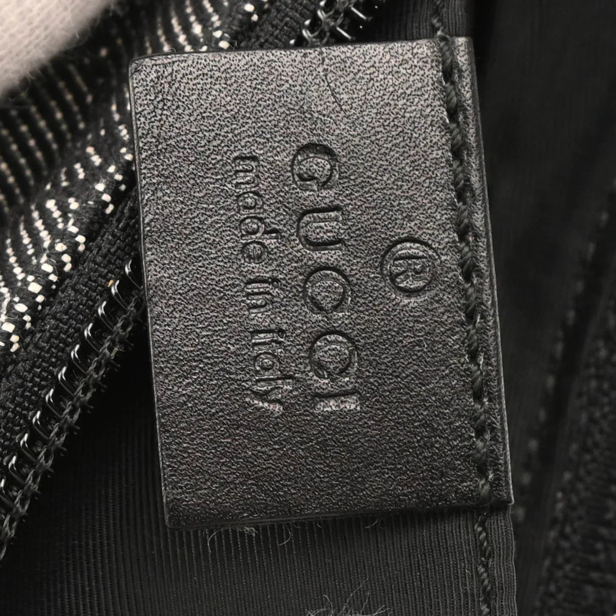 Gucci Black GG Hobo Handbag
