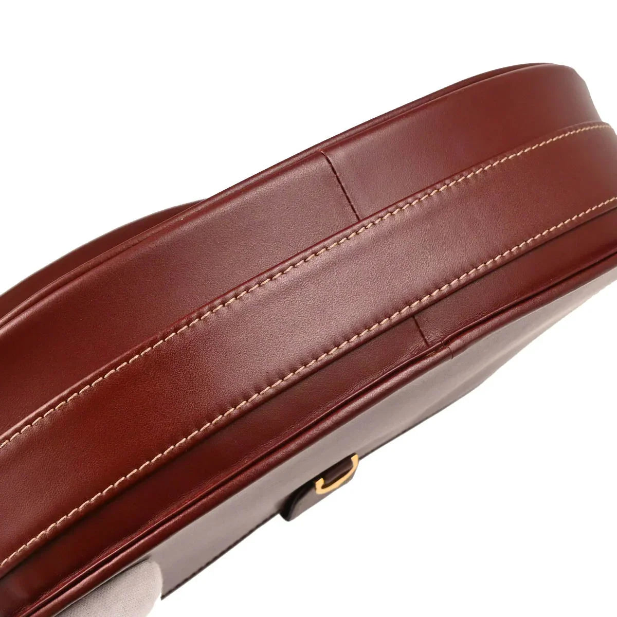 Cartier Bordeaux Leather Must de Cartier Shoulder Bag