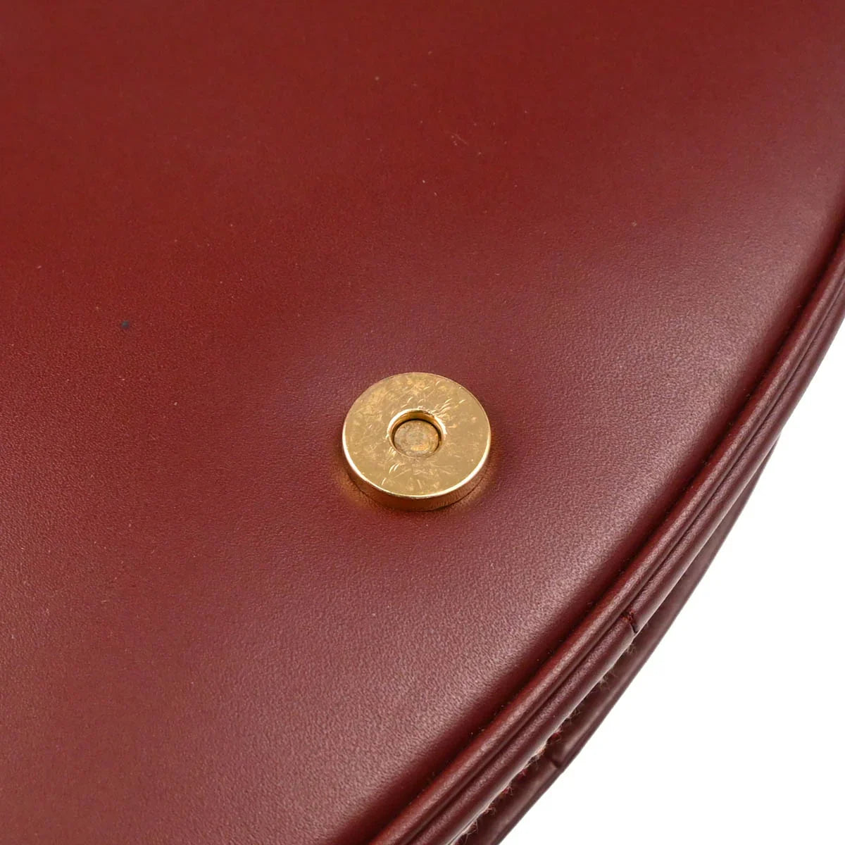 Cartier Bordeaux Leather Must de Cartier Shoulder Bag