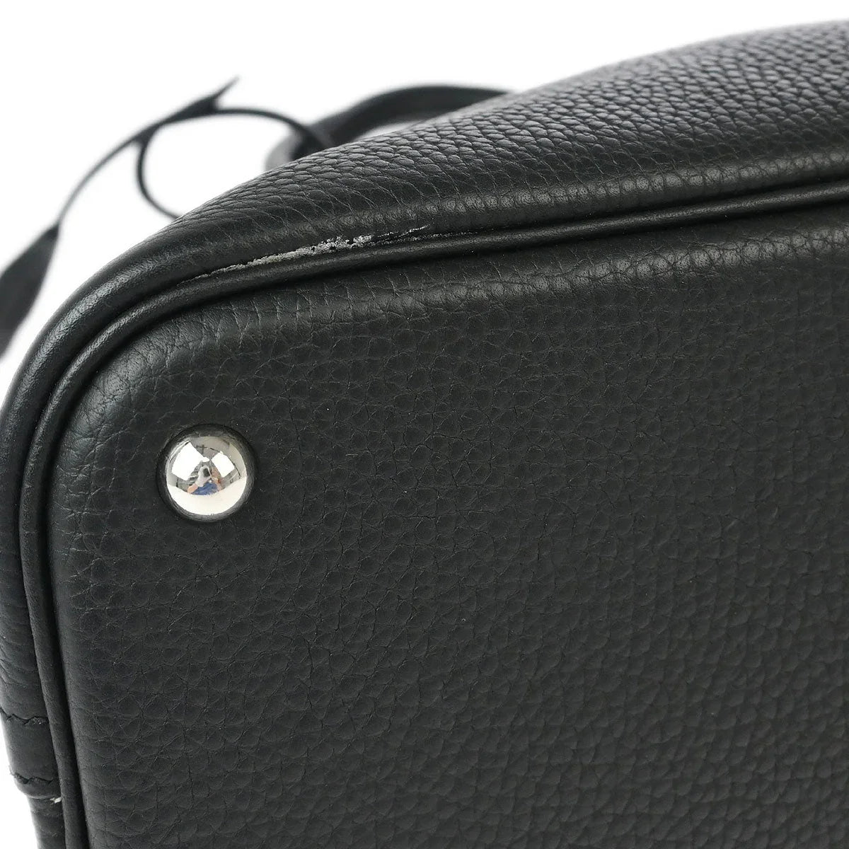 Hermes 2005 Black Taurillon Clemence Bolide 31 2way Handbag