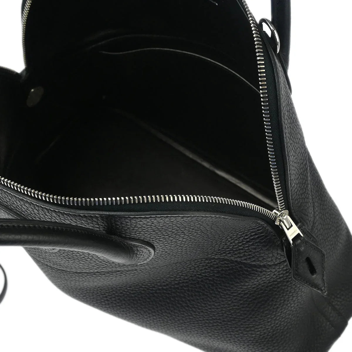 Hermes 2005 Black Taurillon Clemence Bolide 31 2way Handbag