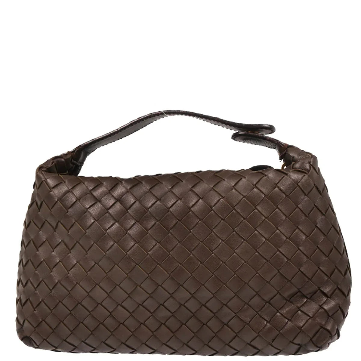 Bottega Veneta Brown Intrecciato Hobo Handbag