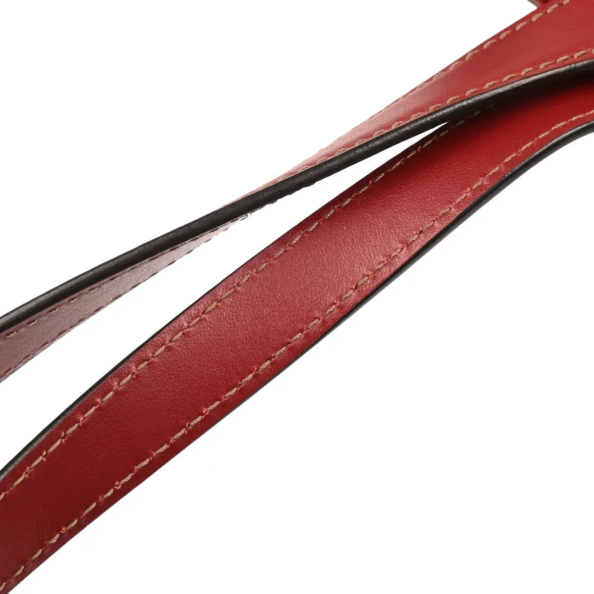 Cartier Bordeaux Leather Happy Birthday Tote Handbag