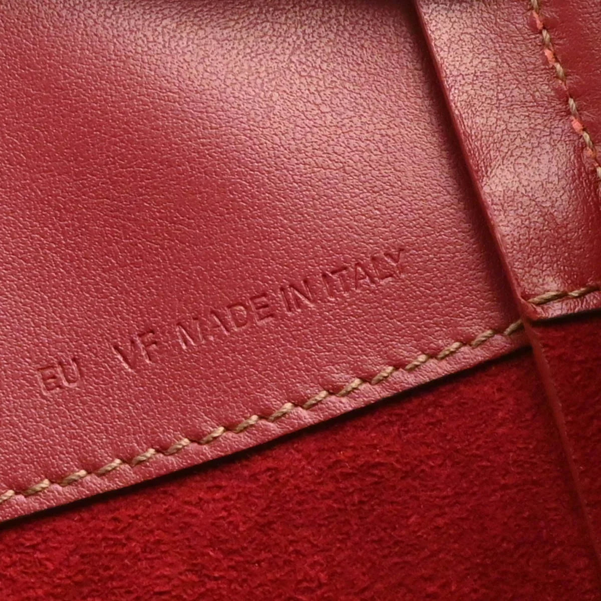Cartier Bordeaux Leather Happy Birthday Tote Handbag