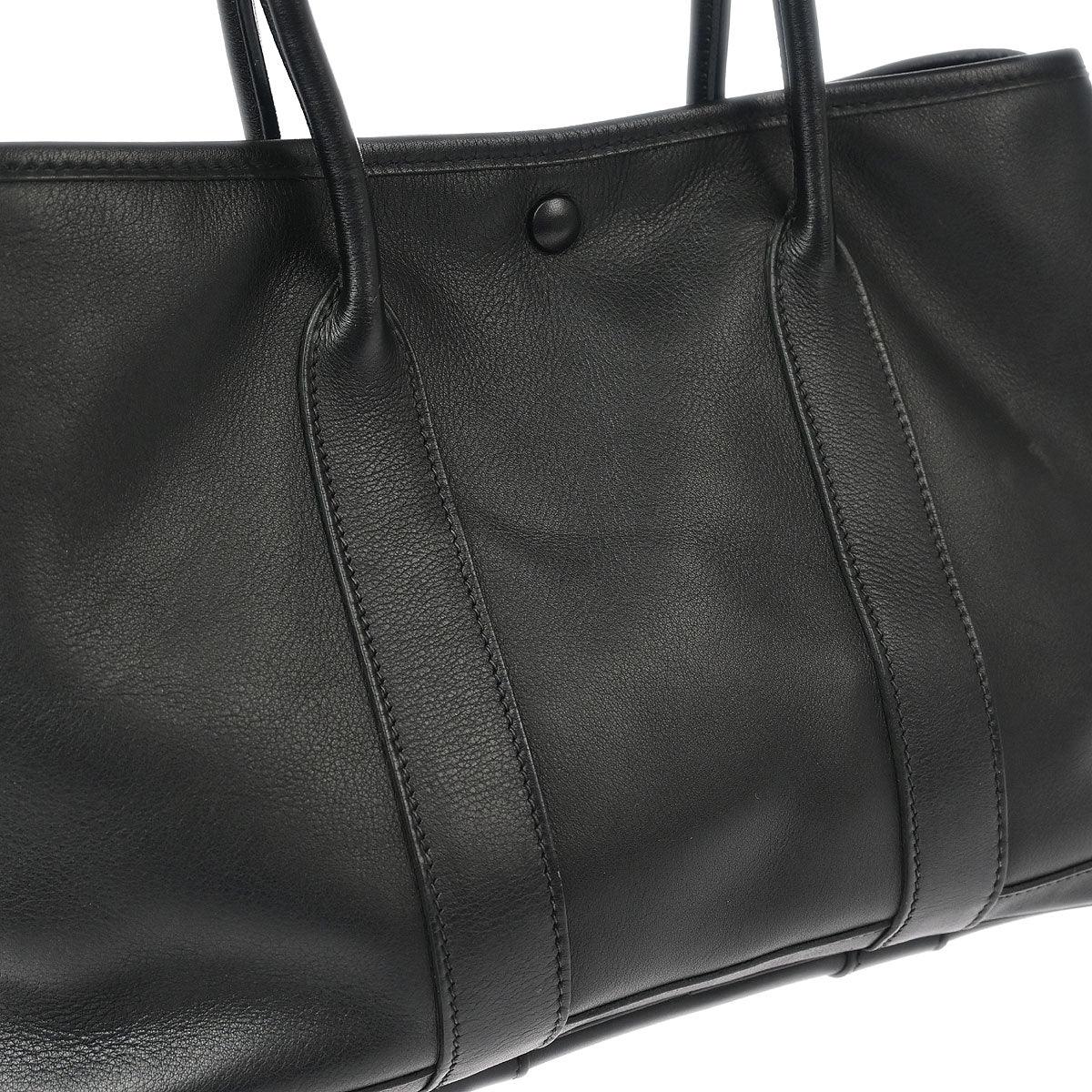 Hermes 2005 Black Swift Garden Twilly TPM Tote Handbag