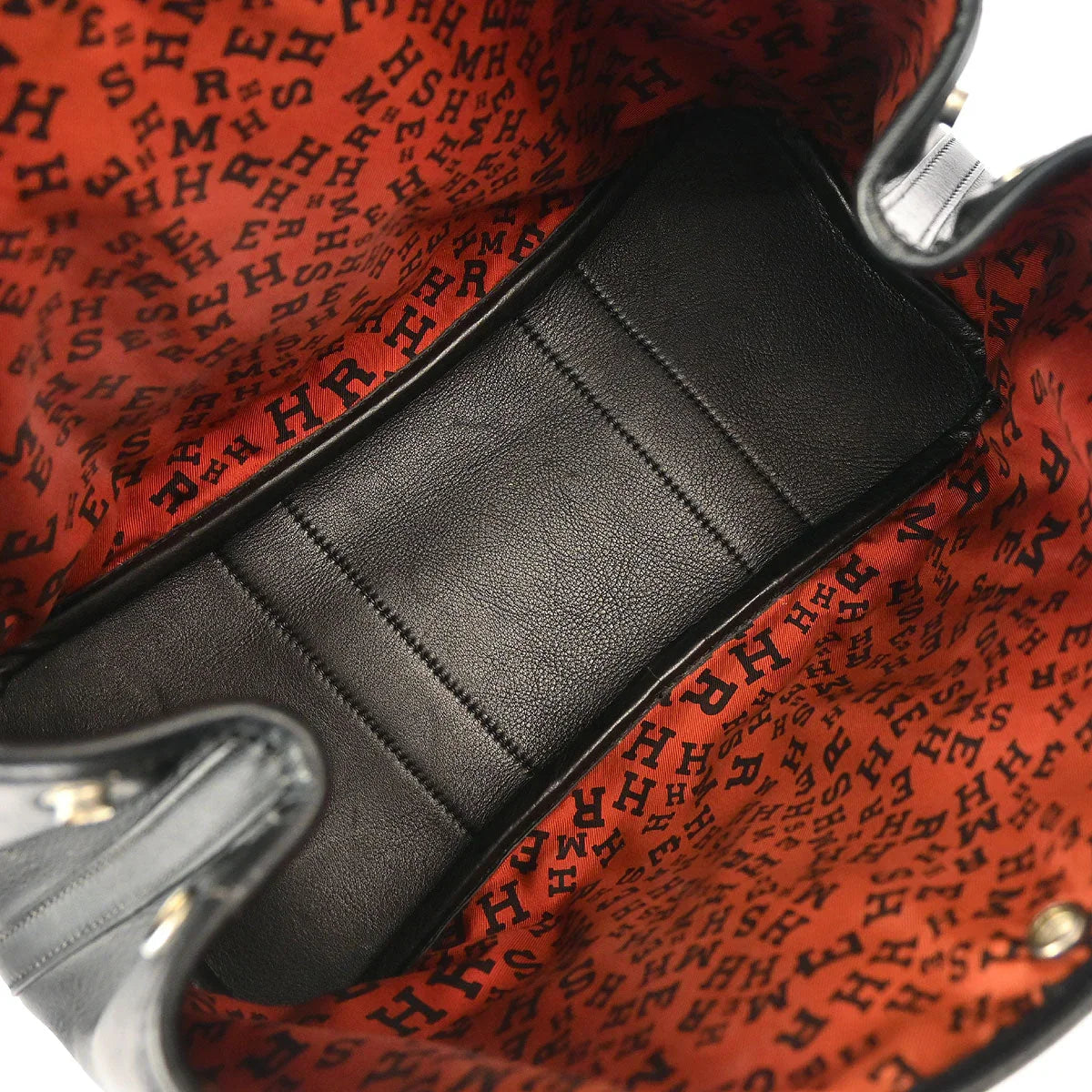 Hermes 2005 Black Swift Garden Twilly TPM Tote Handbag