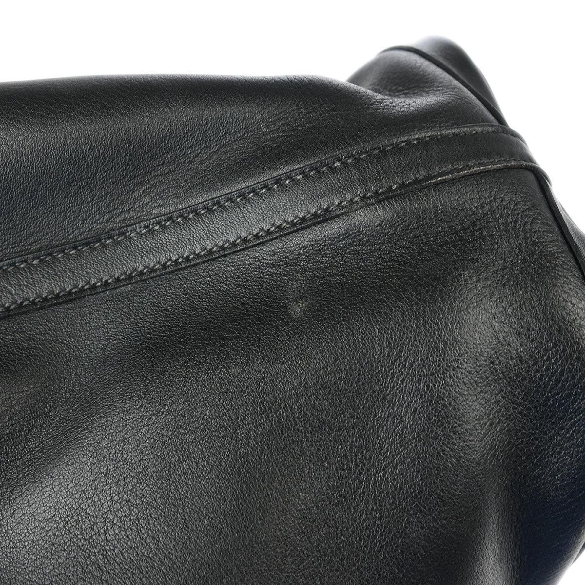 Hermes 2005 Black Swift Garden Twilly TPM Tote Handbag