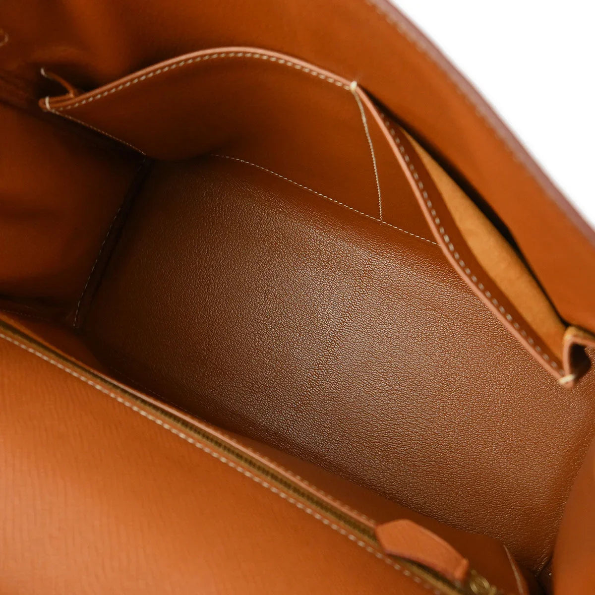Hermes 1997 Gold Courchevel Kelly 28 Retourne 2way Shoulder Handbag