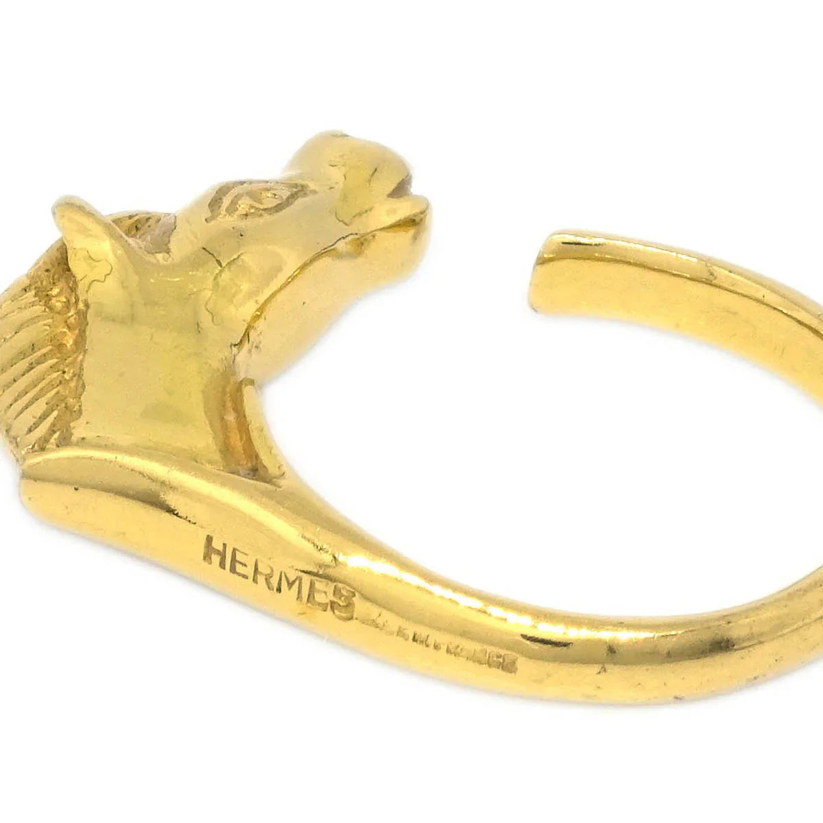 Hermes Horse Ring Gold #52