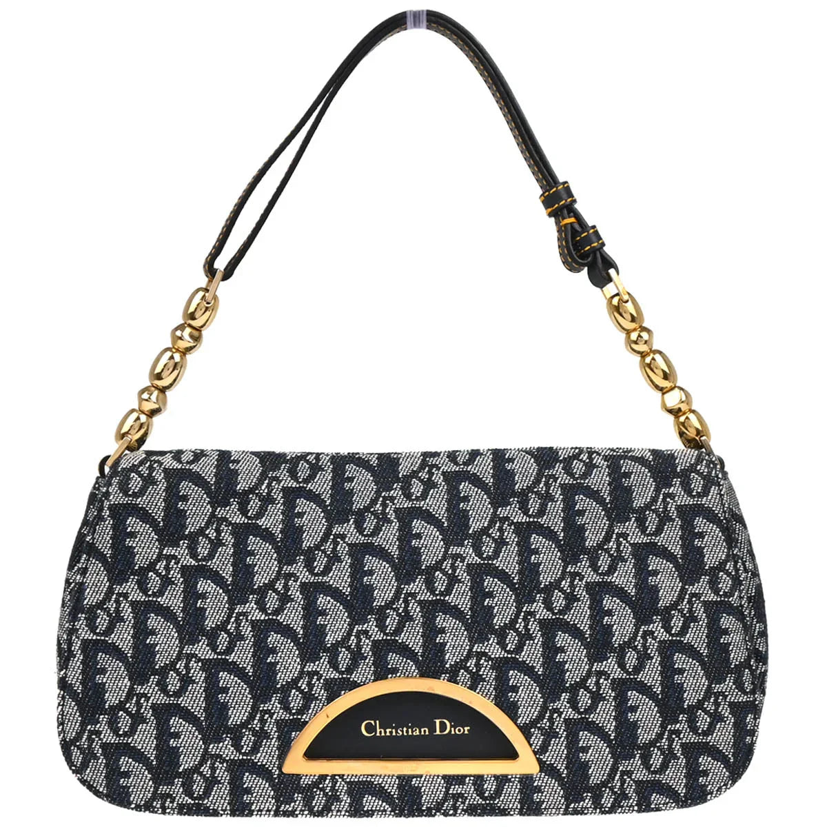 Christian Dior Navy Trotter Malice Handbag