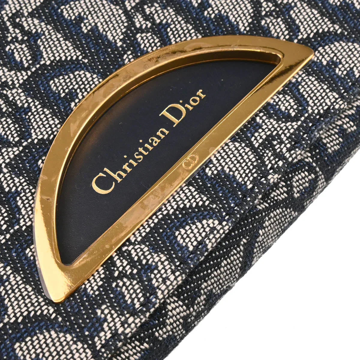 Christian Dior Navy Trotter Malice Handbag
