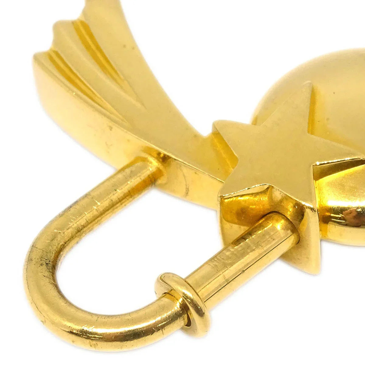 Hermes 1999 Shooting Star Cadena Gold Small Good