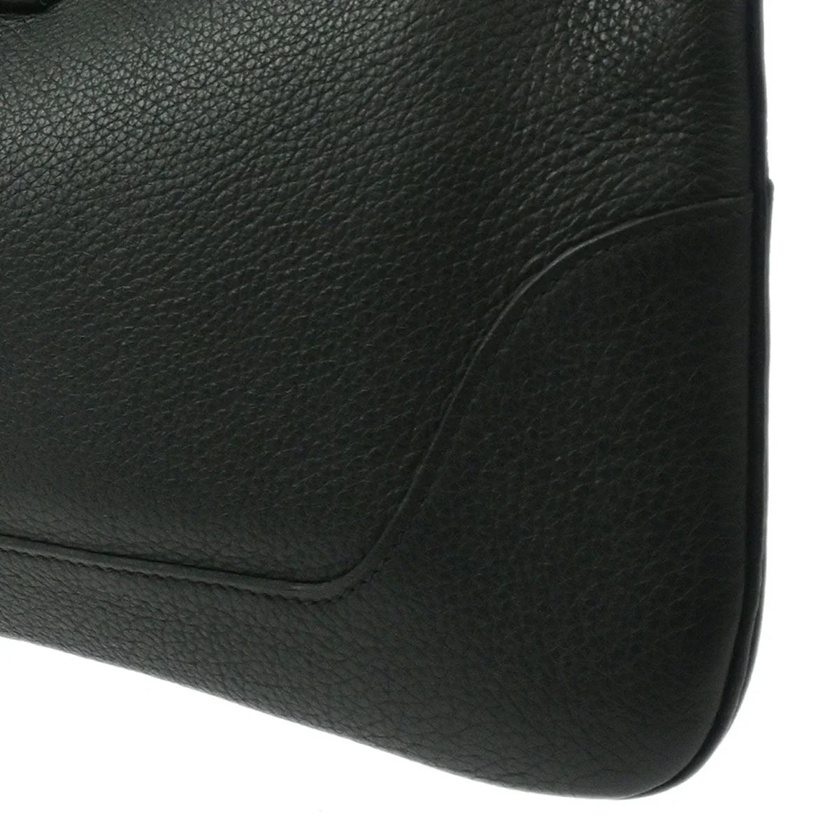 Hermes 2004 Black Taurillon Clemence Trim 31 Shoulder Bag