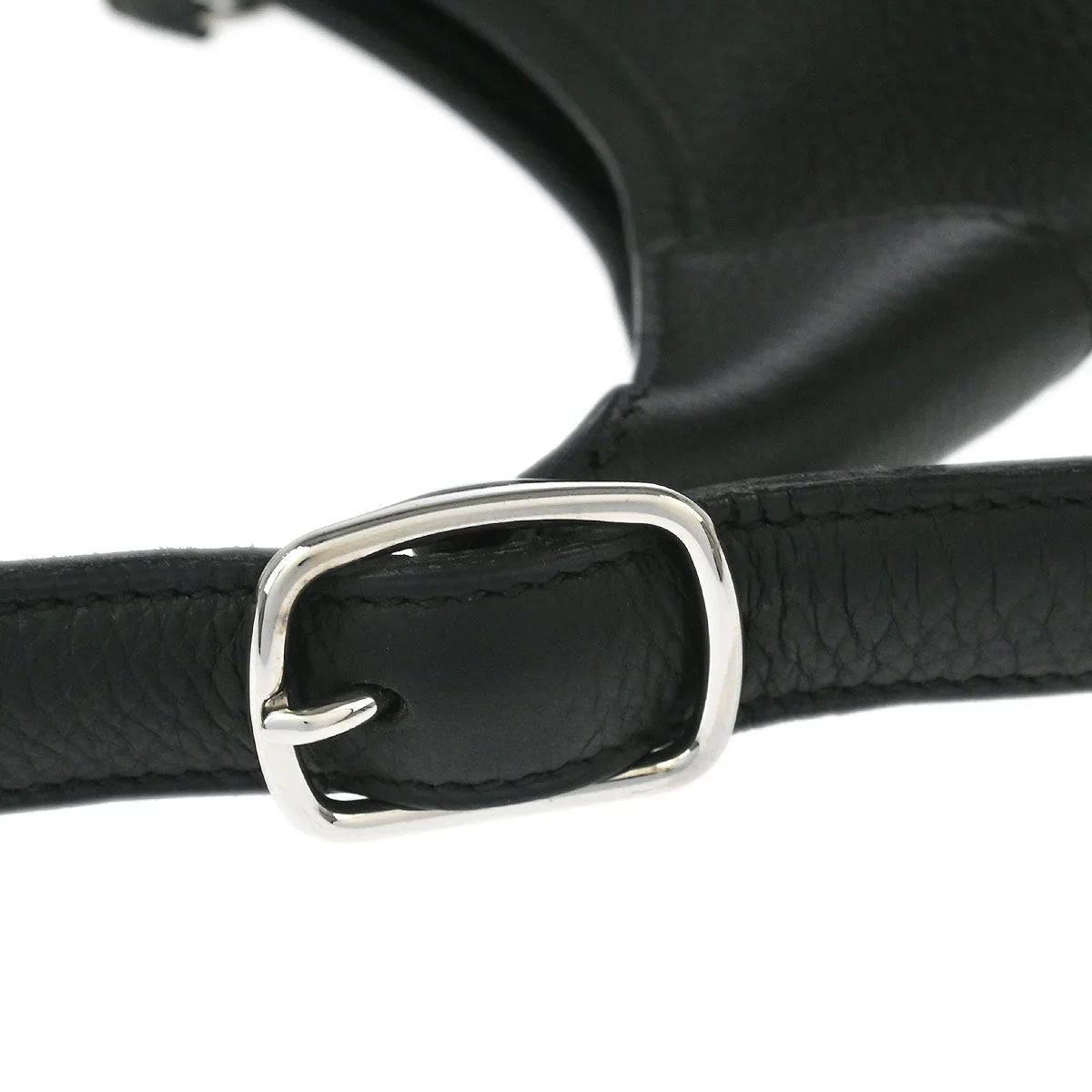 Hermes 2004 Black Taurillon Clemence Trim 31 Shoulder Bag