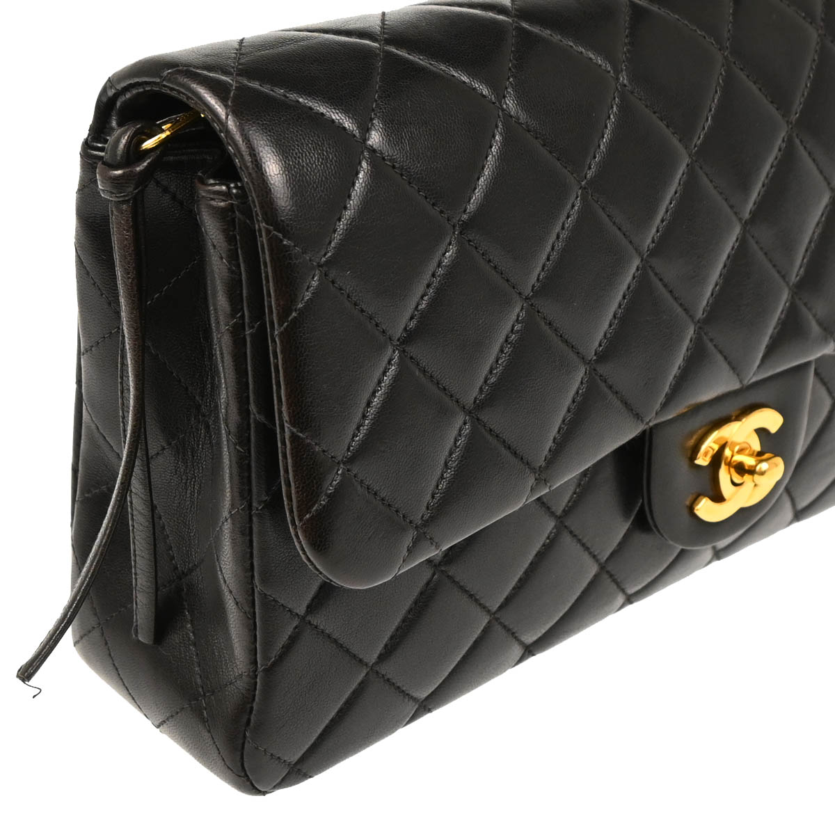 Chanel 1994-1996 Black Lambskin Backpack