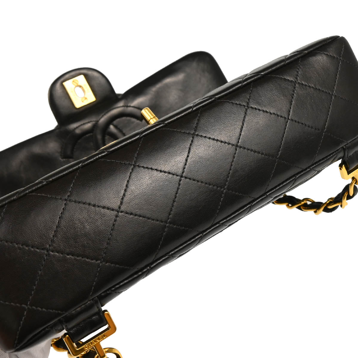 Chanel 1994-1996 Black Lambskin Backpack