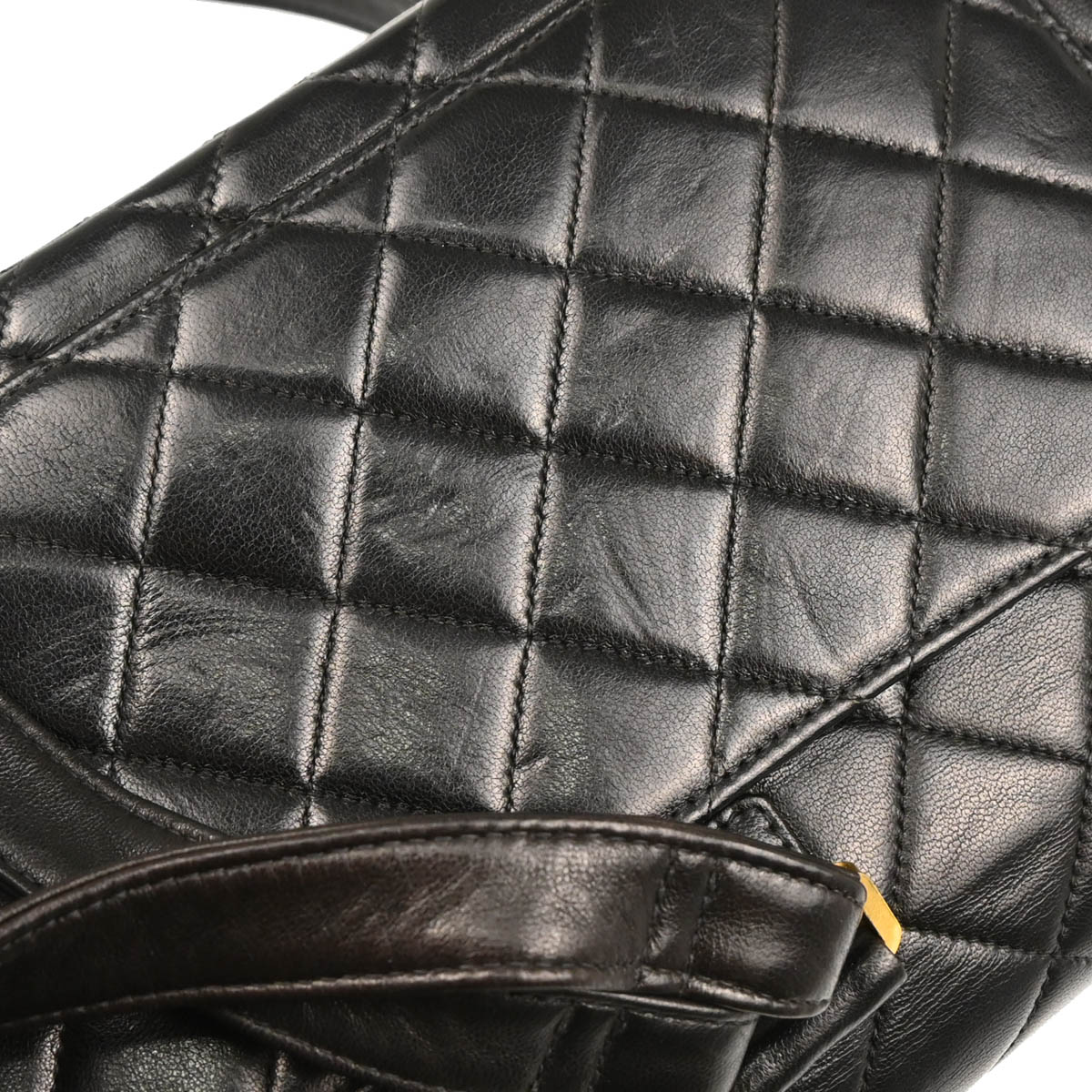 Chanel 1994-1996 Black Lambskin Backpack