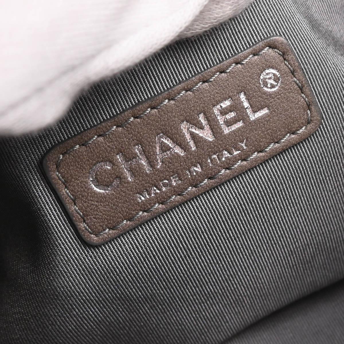 Chanel 2008-2009 Metallic Silver Calfskin Luxury Handbag
