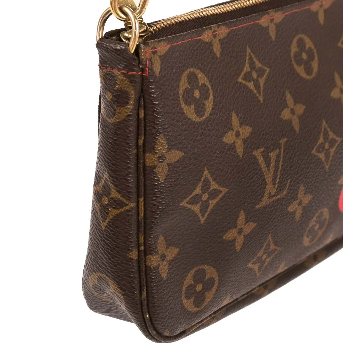 Louis Vuitton 2004 Monogram Cherry Pochette Accessoires Handbag M95008