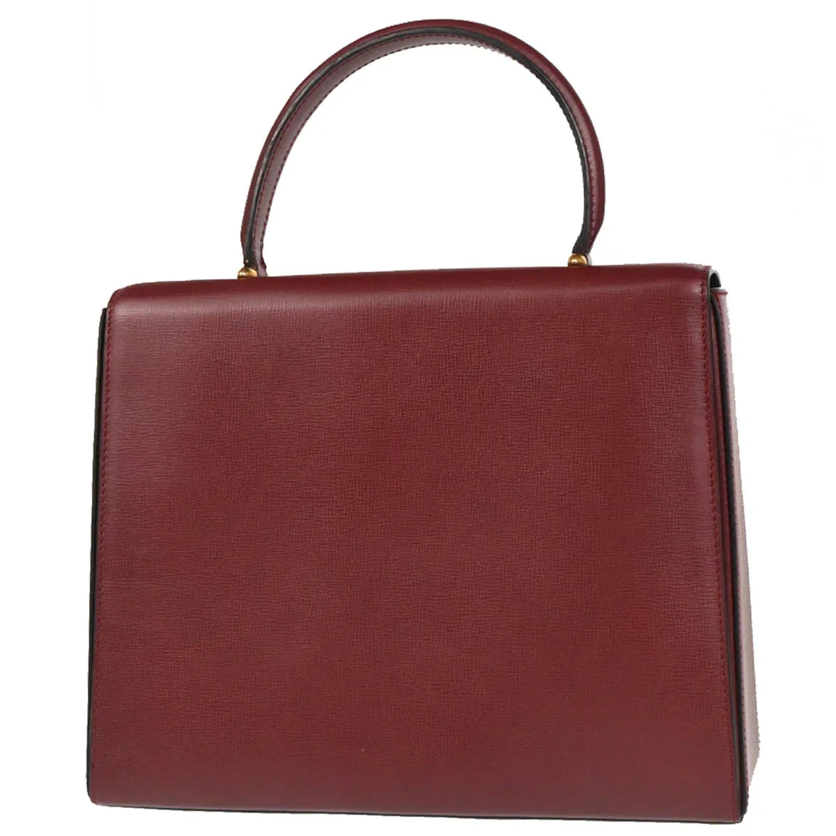 Cartier Bordeaux Leather Must de Cartier Handbag