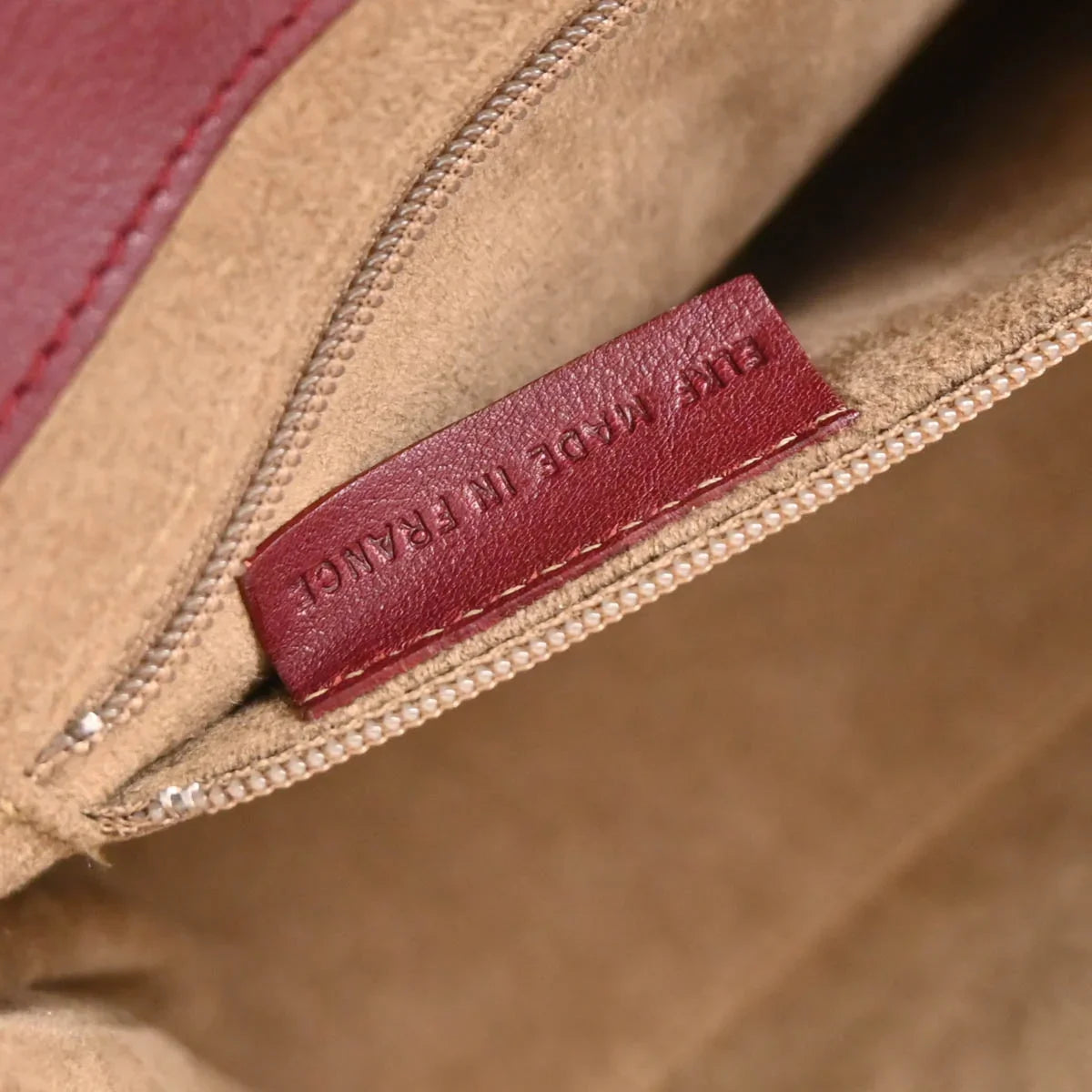 Cartier Bordeaux Patent Leather Happy Birthday Handbag