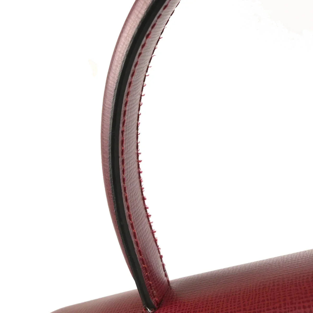 Cartier Bordeaux Leather Must de Cartier Handbag