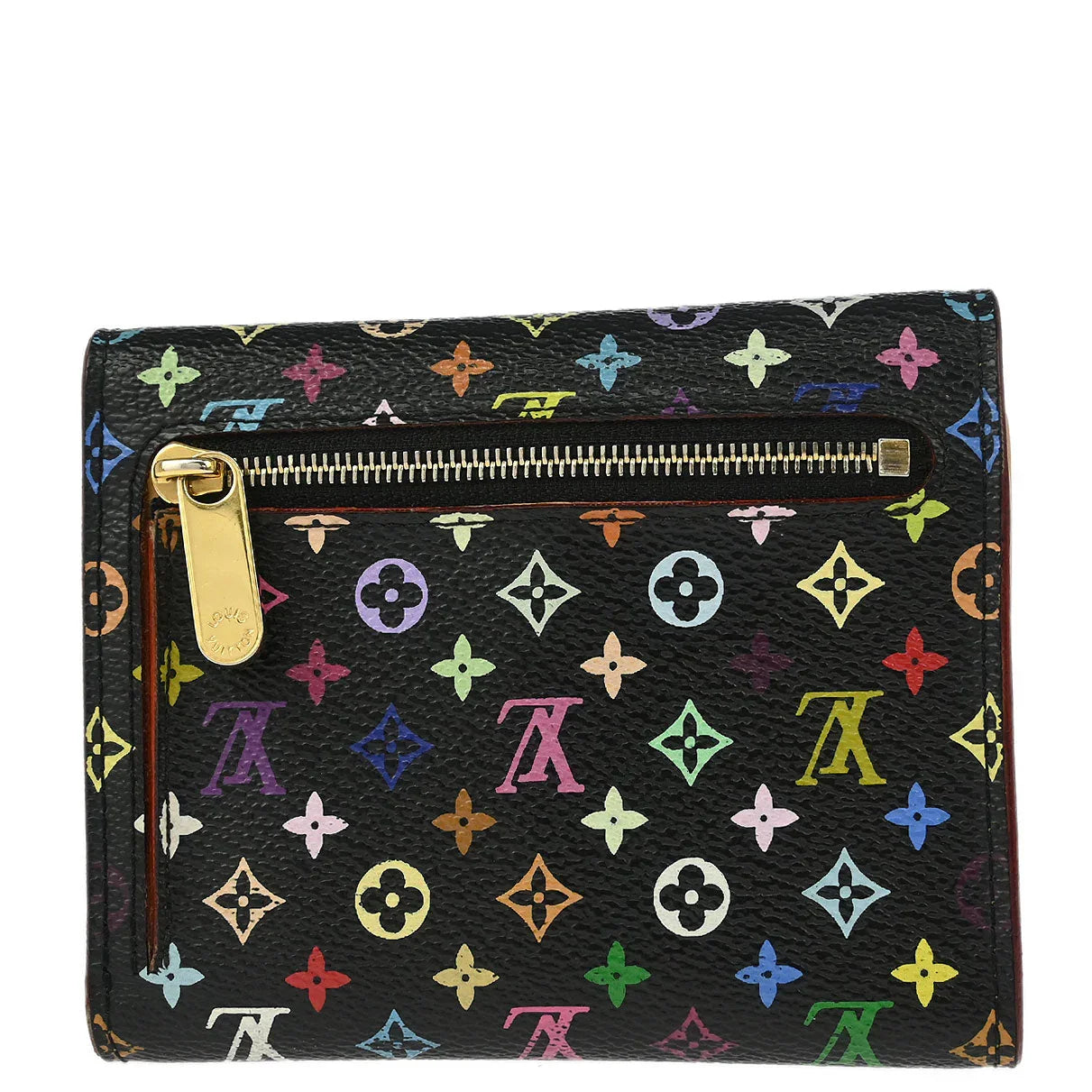 Louis Vuitton 2005 Black Multicolor Portefeuille Koala Wallet M58015