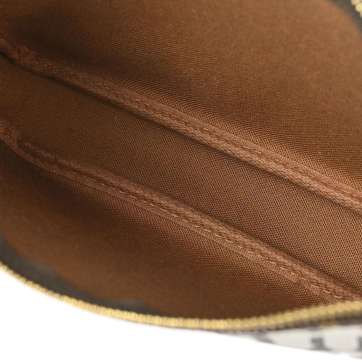 Louis Vuitton 2001 khaki Graffiti Pochette Accessoires Handbag M92192
