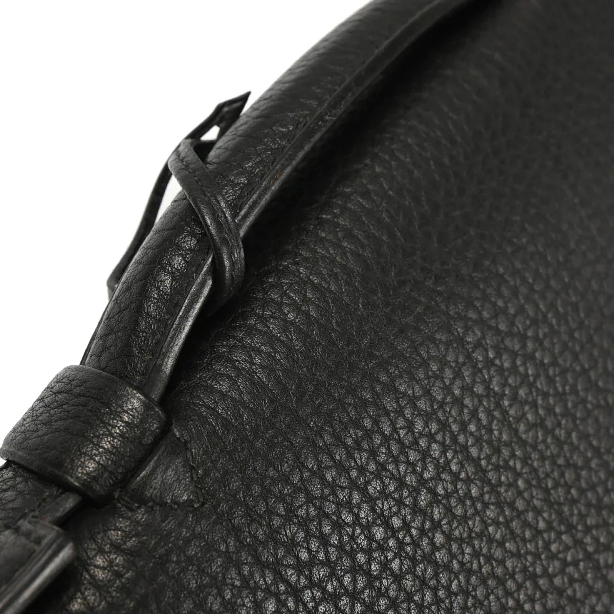 Hermes 2005 Black Fjord Sac a Depeches 41 Business Handbag