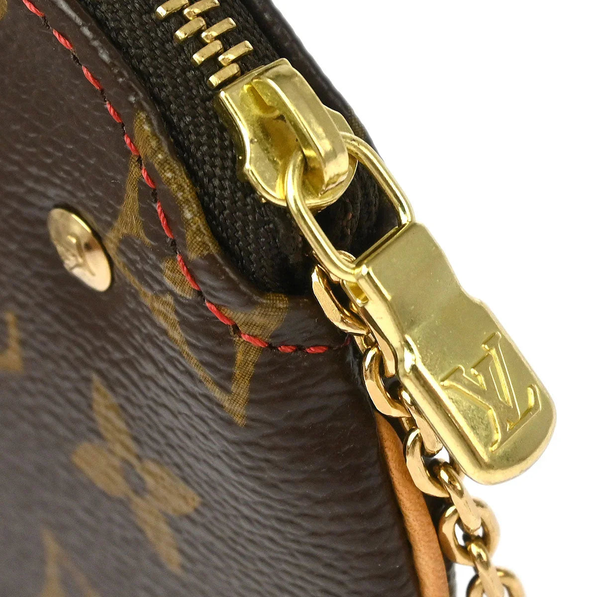 Louis Vuitton 2005 Cherry Porte Monnaie Rond Coin Case Wallet M95043