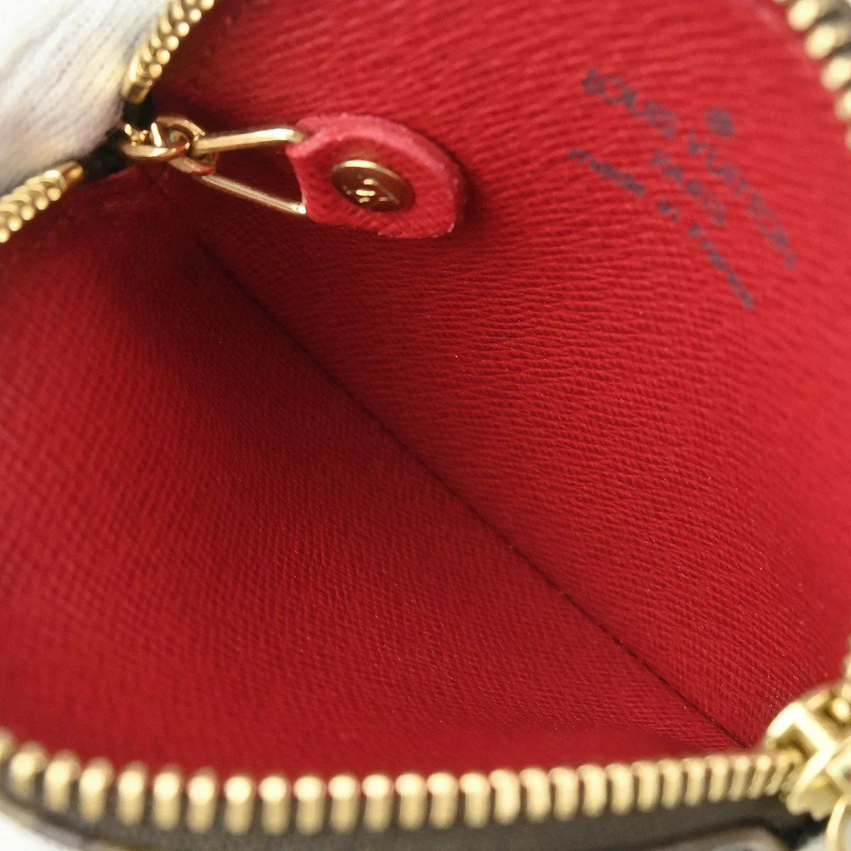 Louis Vuitton 2005 Cherry Porte Monnaie Rond Coin Case Wallet M95043