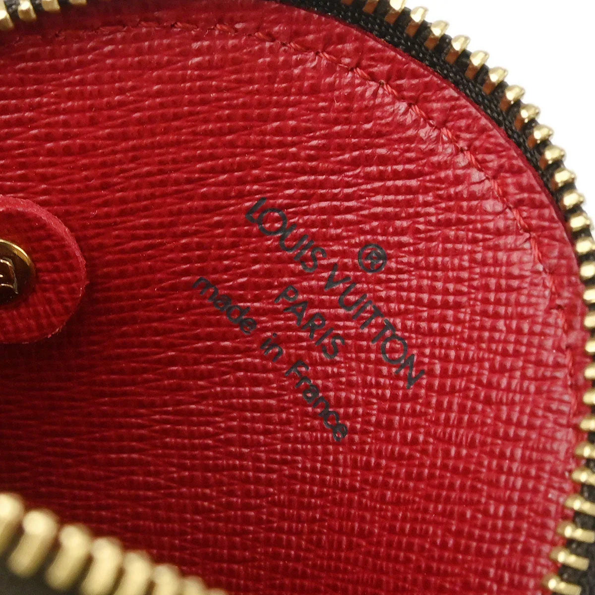 Louis Vuitton 2005 Cherry Porte Monnaie Rond Coin Case Wallet M95043