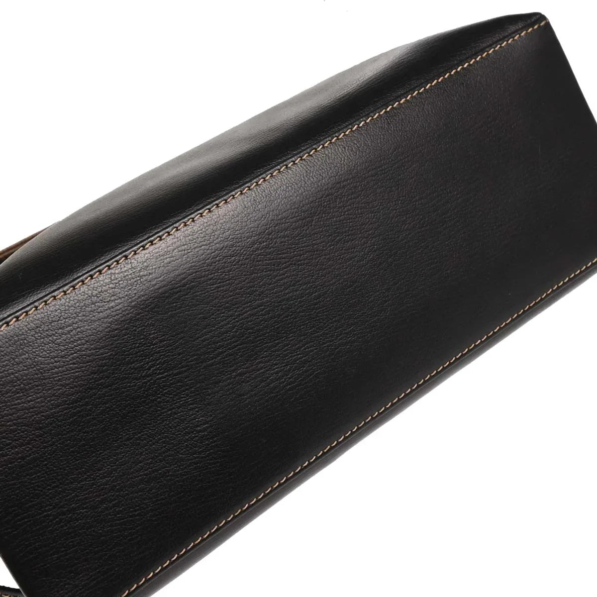 Loewe Black Brown Leather Velazquez 2way Shoulder Handbag