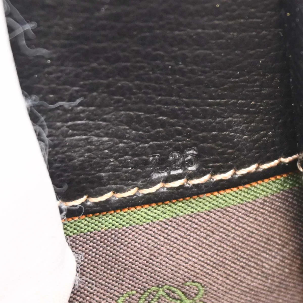 Loewe Black Brown Leather Velazquez 2way Shoulder Handbag