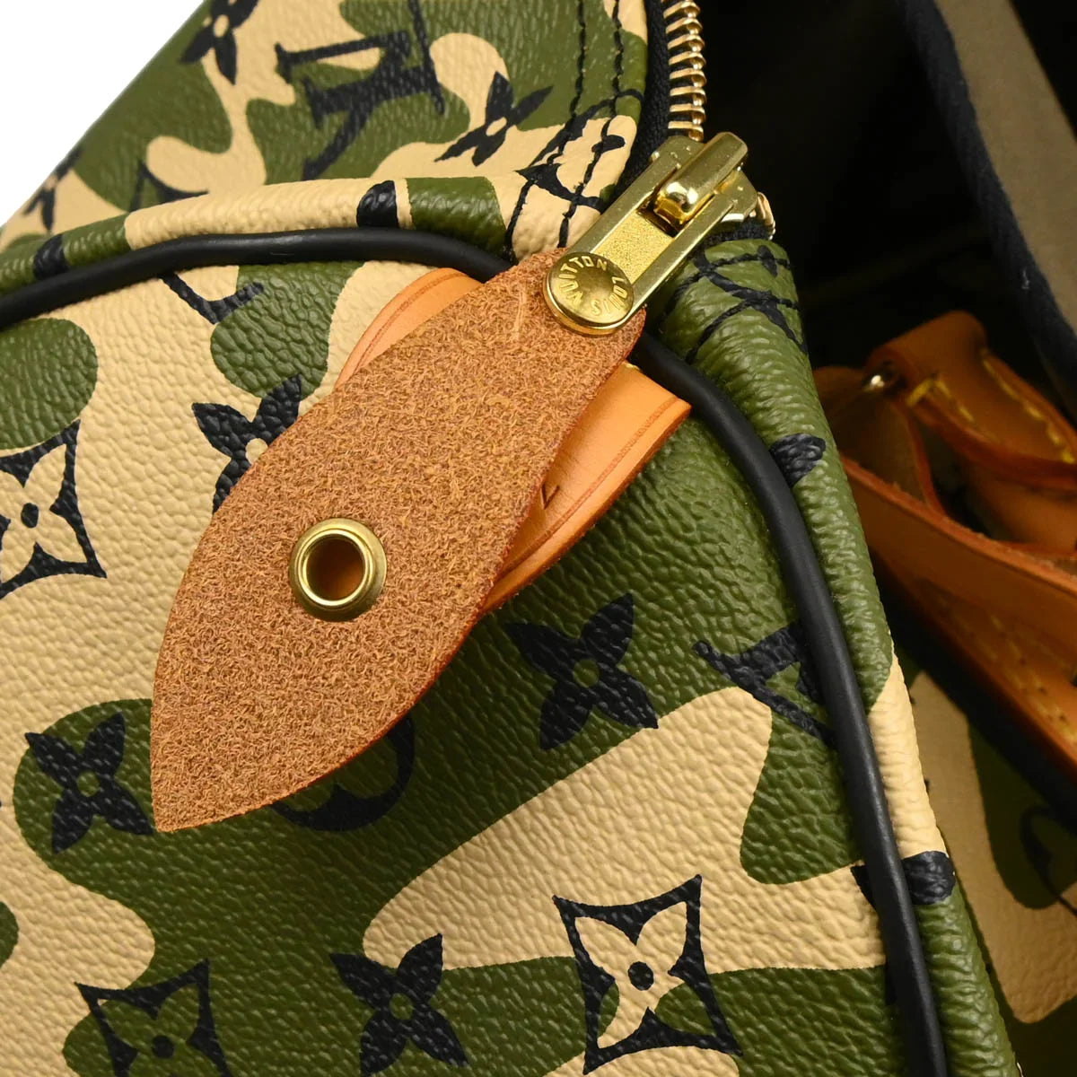 Louis Vuitton 2008 Green Monogramouflage Speedy 35 Handbag M95773