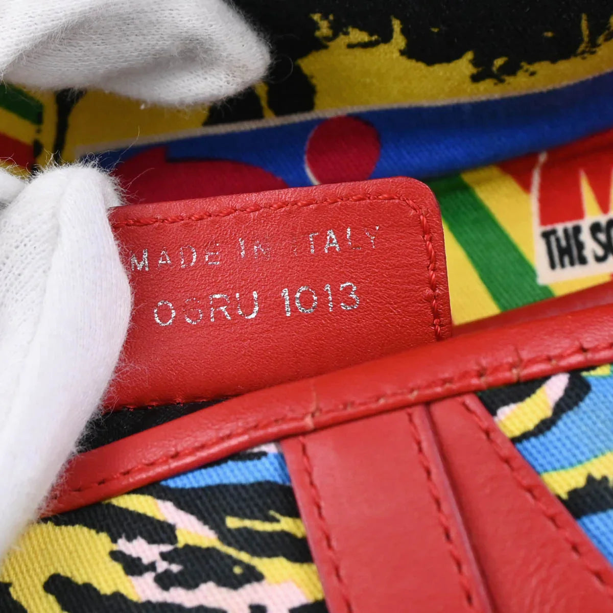 Christian Dior 2003 Red Dior Mania Saddle Handbag