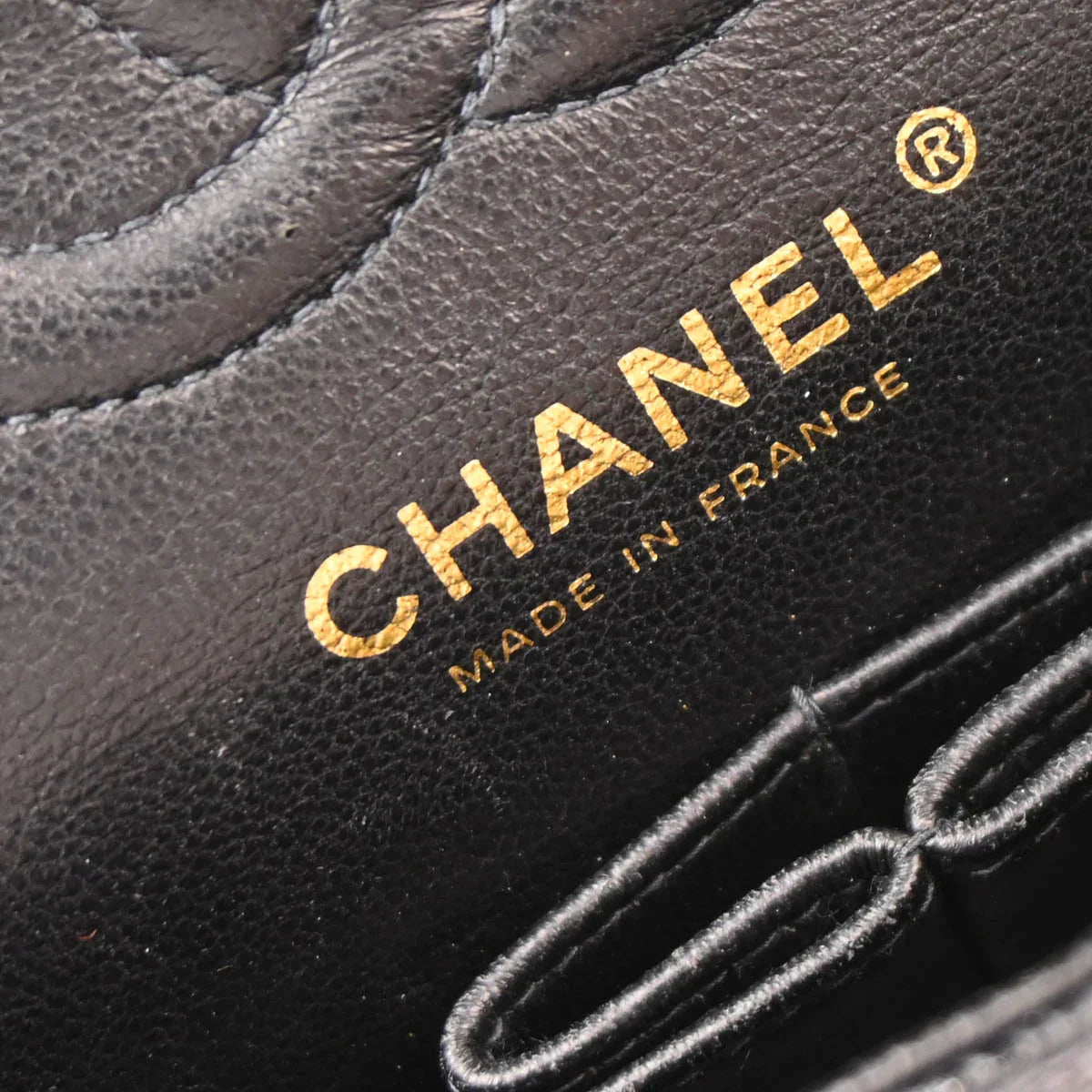 Chanel 2003-2004 Black Calfskin Small Classic Double Flap Shoulder Bag