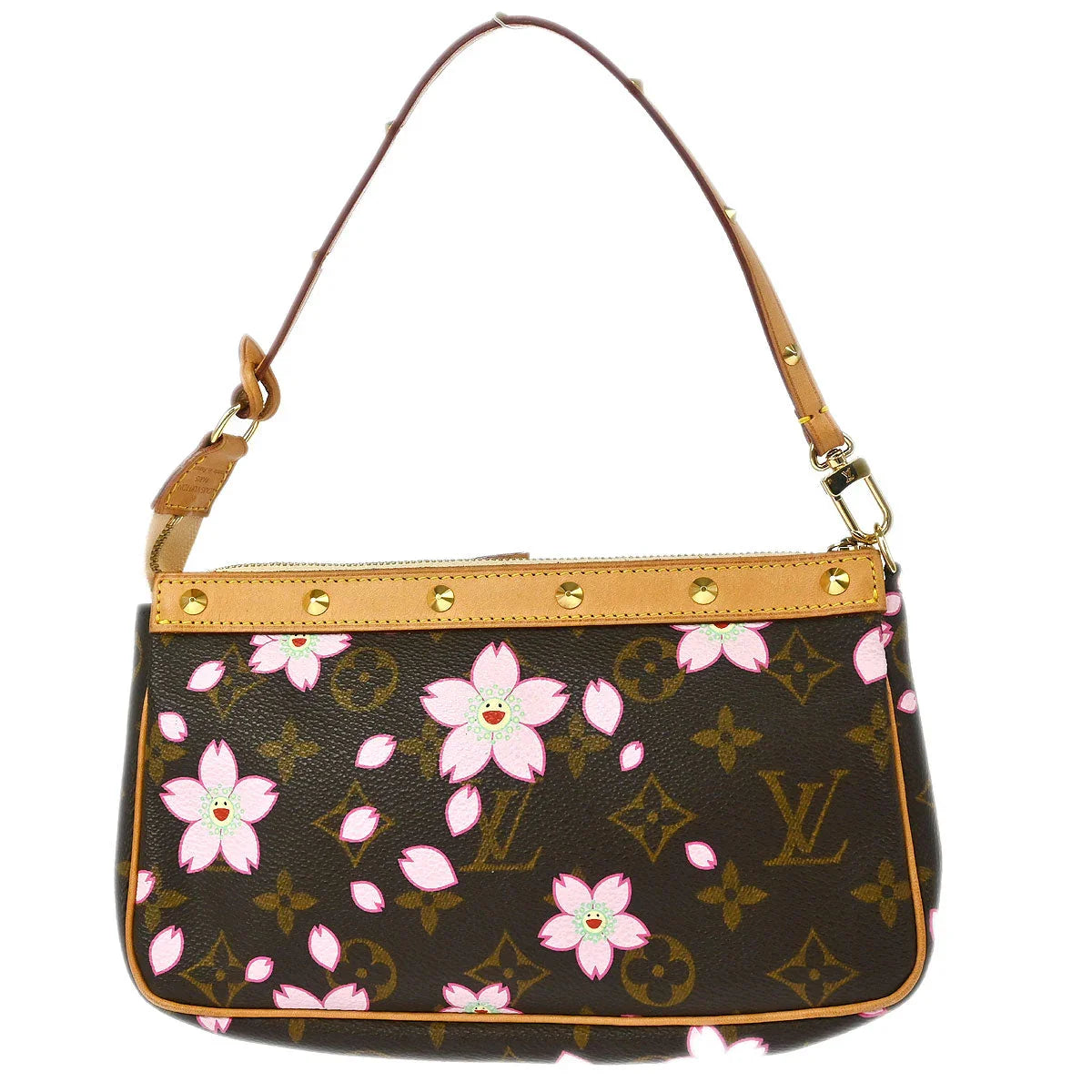 Louis Vuitton 2003 Cherry Blossom Pochette Accessoires Handbag M92006