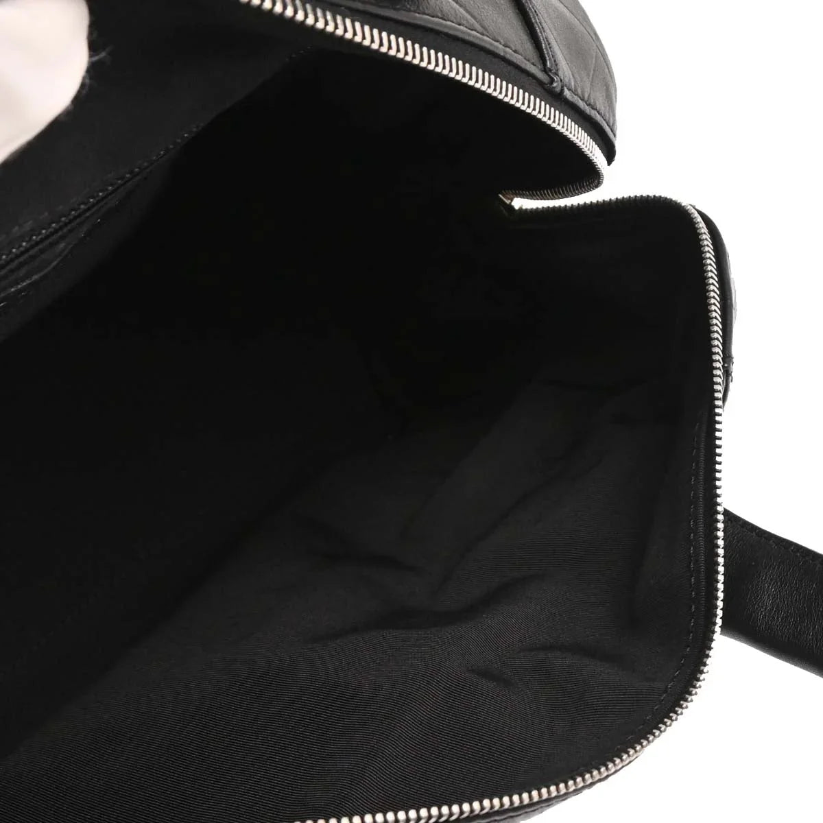 Chanel 2005-2006 Black Lambskin Chevron Handbag