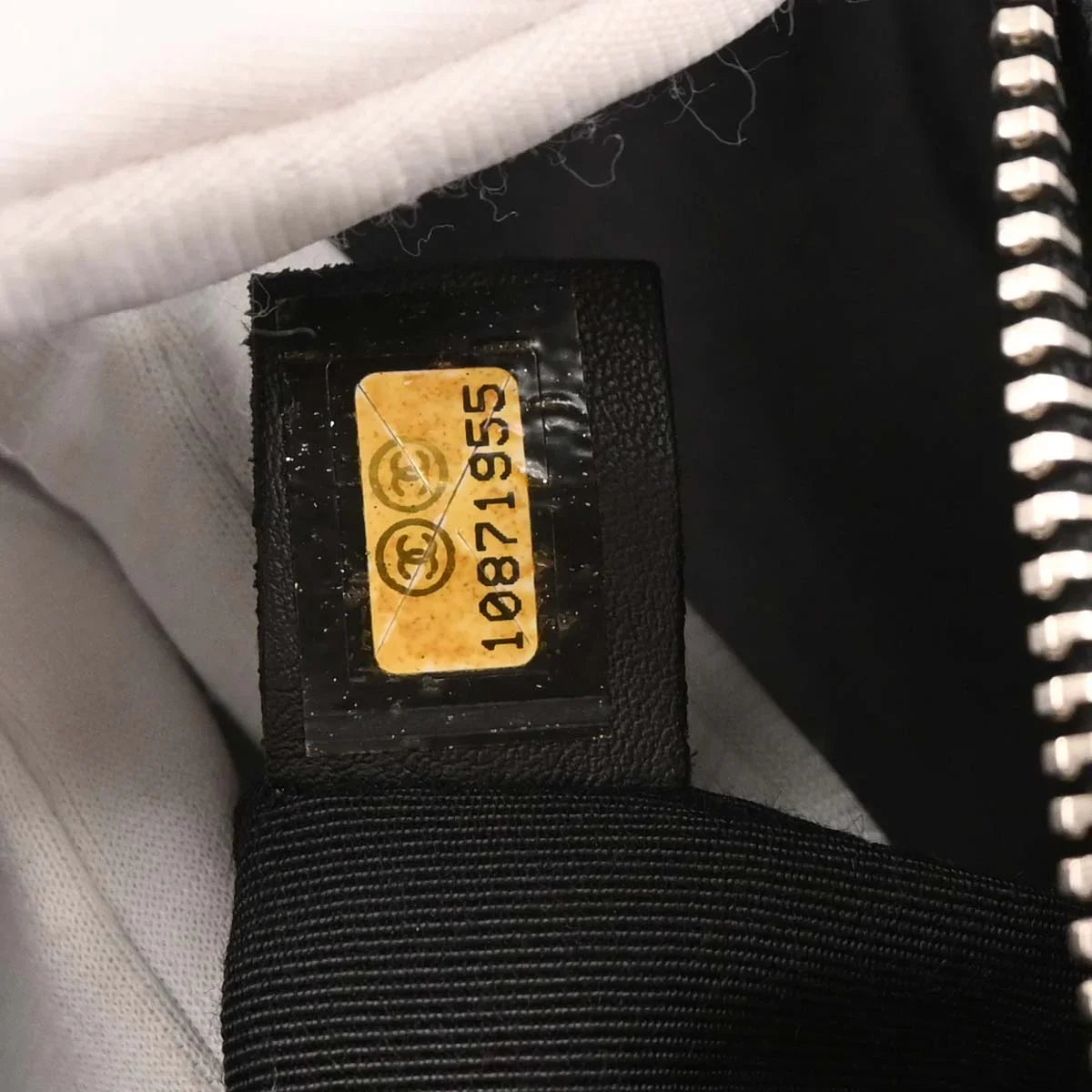 Chanel 2005-2006 Black Lambskin Chevron Handbag
