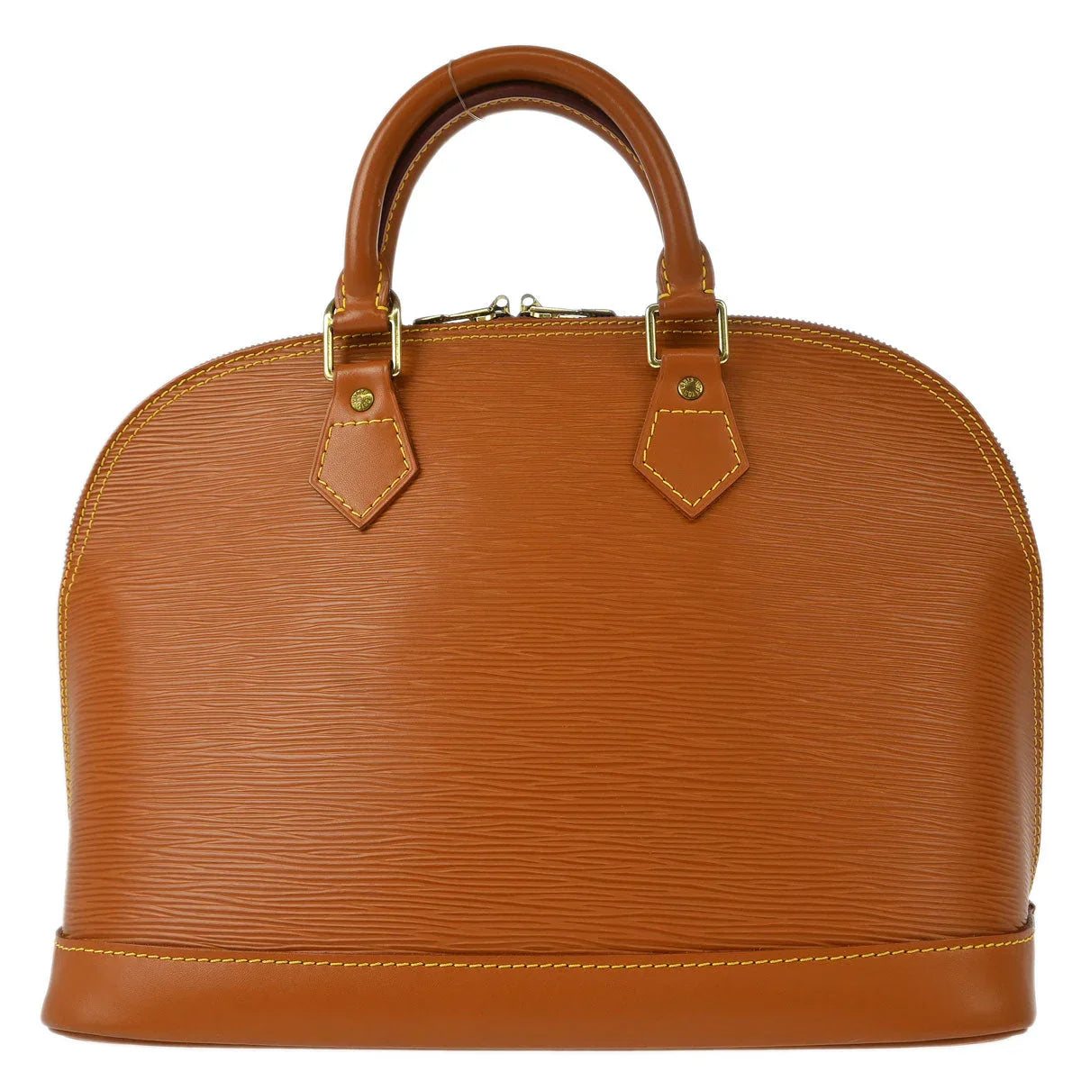 Louis Vuitton 1998 Brown Epi Alma Handbag M52148